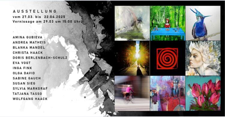 Aparte Kunst April-Ausstellung 2025