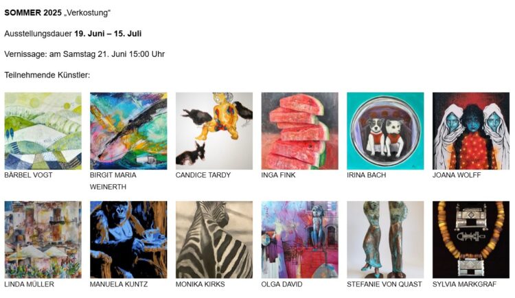 Aparte Kunst Juni - Juli 2025